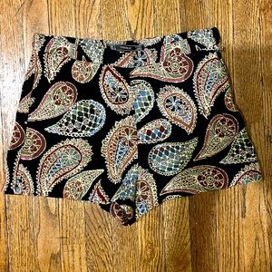 Zara Patterned Shorts